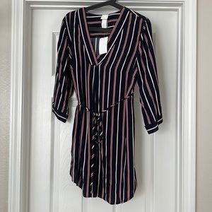 H&M MAMA striped dress